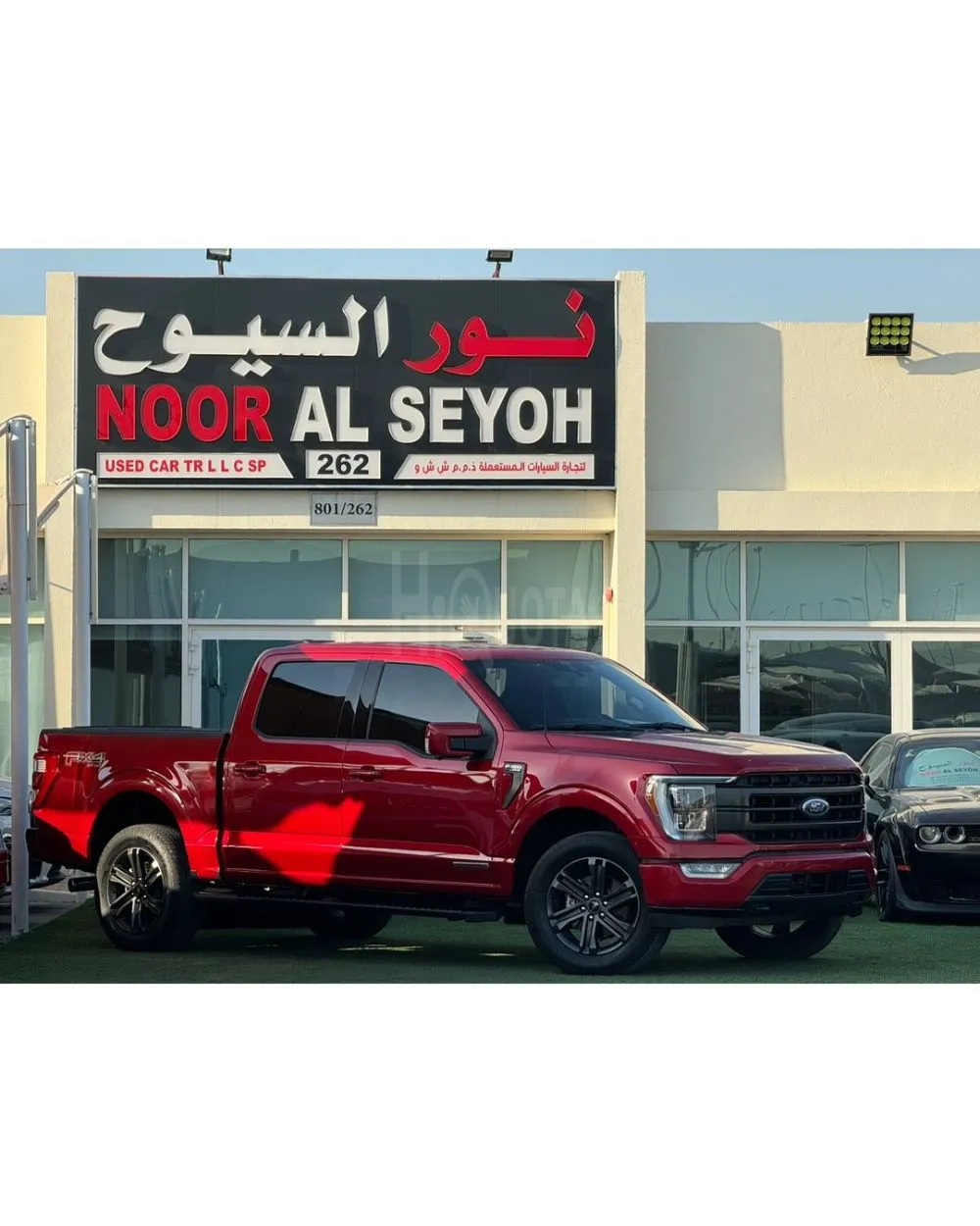 FORD F150 GCC 2021 AL TAYER Service history (under warranty) Original paint Zero accidents for sale on HiQuota