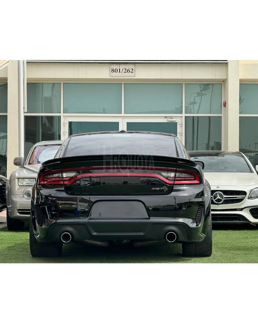DODGE CHARGER HELLCAT REDEYE SRT 2022 WIDEBODY ORIGINAL GCC FULL OPTION ( 797HP ) Service history Under warranty Original paint for sale on HiQuota