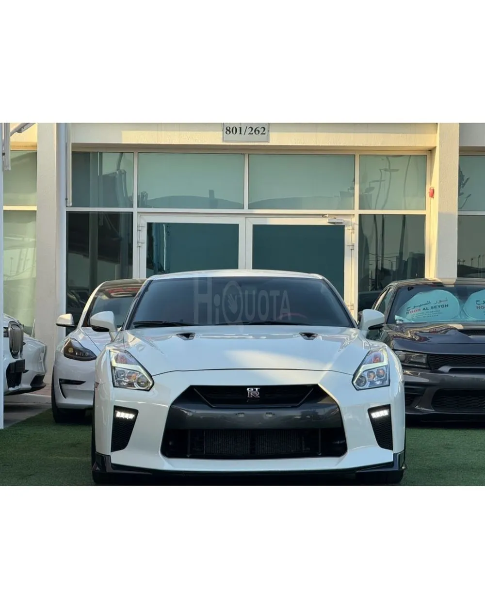 NISSAN GTR GCC 2014 BODYKIT 2017 FULL OPTION FULL CARBON FIBER for sale on HiQuota