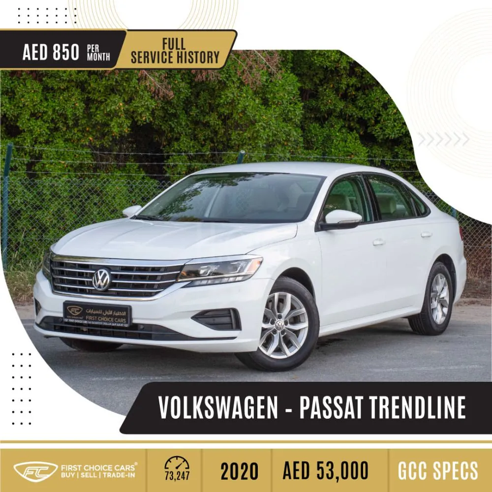 VOLKSWAGEN – PASSAT TRENDLINE - 2020 for sale on HiQuota