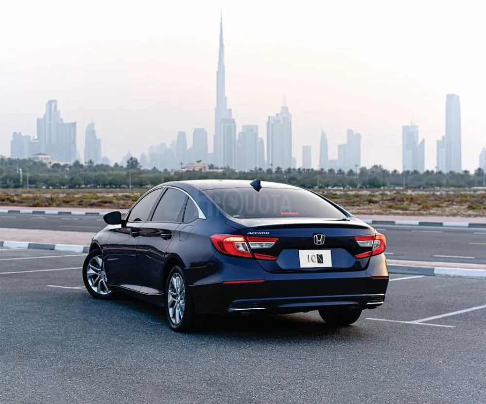 HONDA ACCORD Year 2019 Color BLUE Interior GRAY for sale on HiQuota