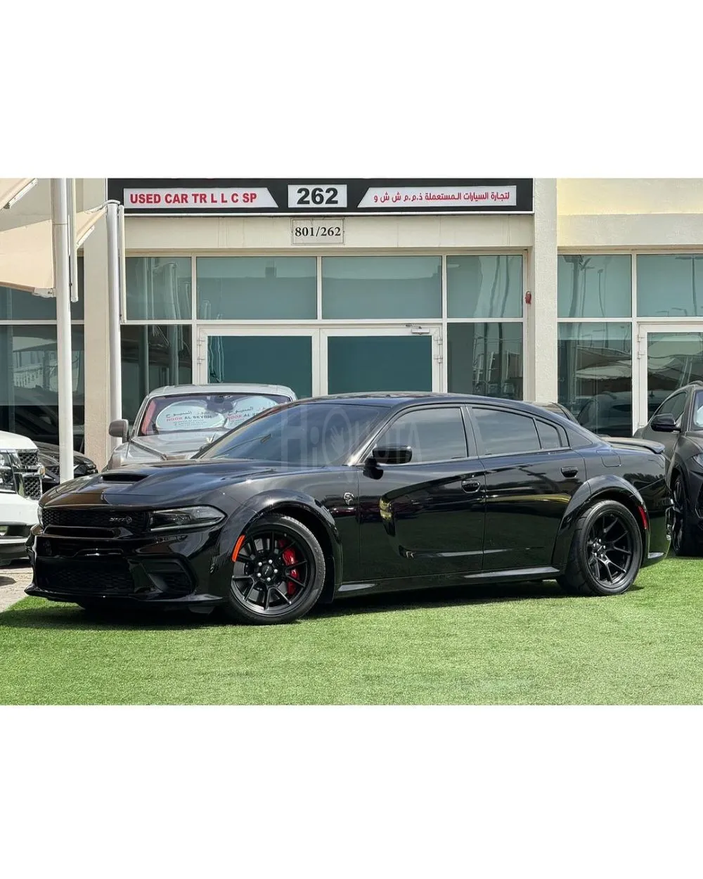 DODGE CHARGER HELLCAT REDEYE SRT 2022 WIDEBODY ORIGINAL GCC FULL OPTION ( 797HP ) Service history Under warranty Original paint for sale on HiQuota