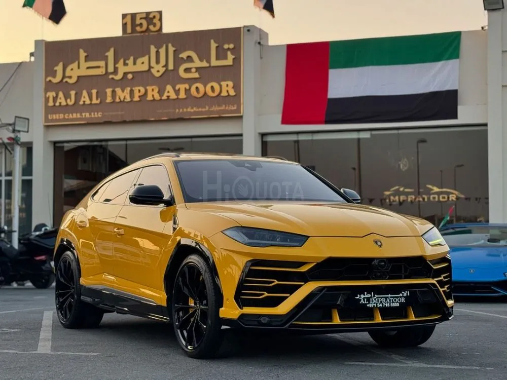 LAMBARGHINI URUS 2020 GCC FIRST OWNER FREE ACCIDENT + ORIGINAL PAINT for sale on HiQuota