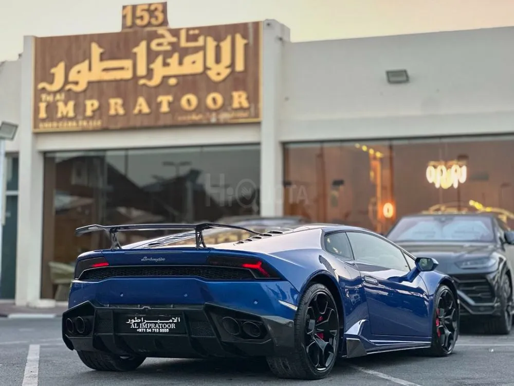 LAMBORGHINI HURACAN V10 . 2018 GCC for sale on HiQuota