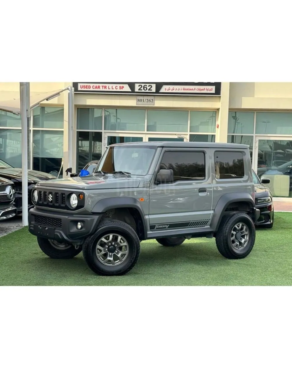 SUZUKI JIMNY GCC 2022 Service history (under warranty) FULL OPTION (manual gear ) Original paint zero accidents for sale on HiQuota