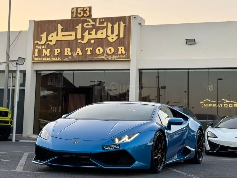 LAMBORGHINI HURACAN V10 . 2016 GCC for sale on HiQuota