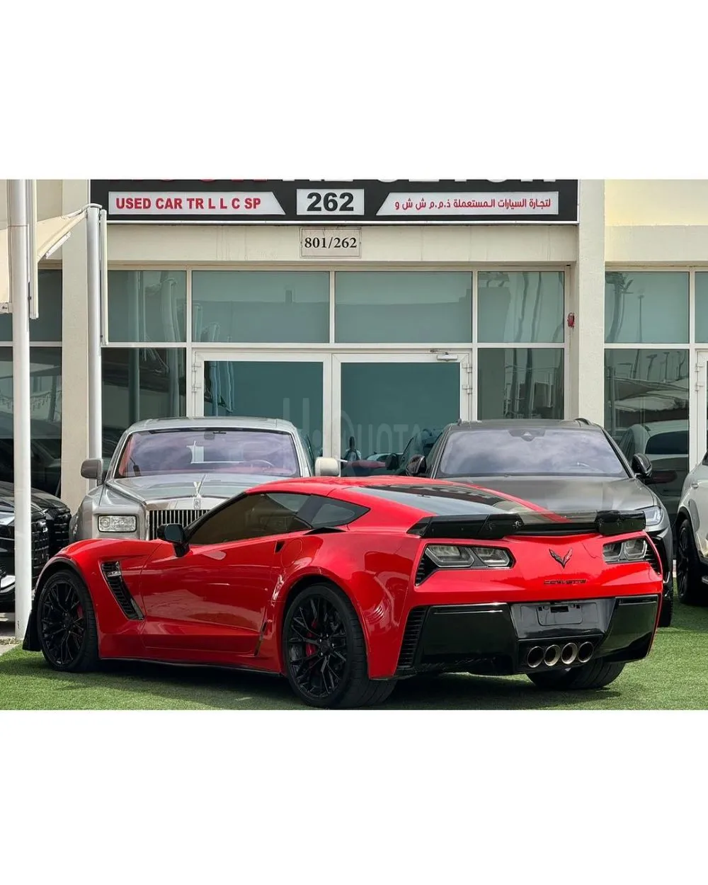 CHEVROLET CORVETTE C7 ZO6 2018 Canada import FULL option Heads up Display HUD for sale on HiQuota