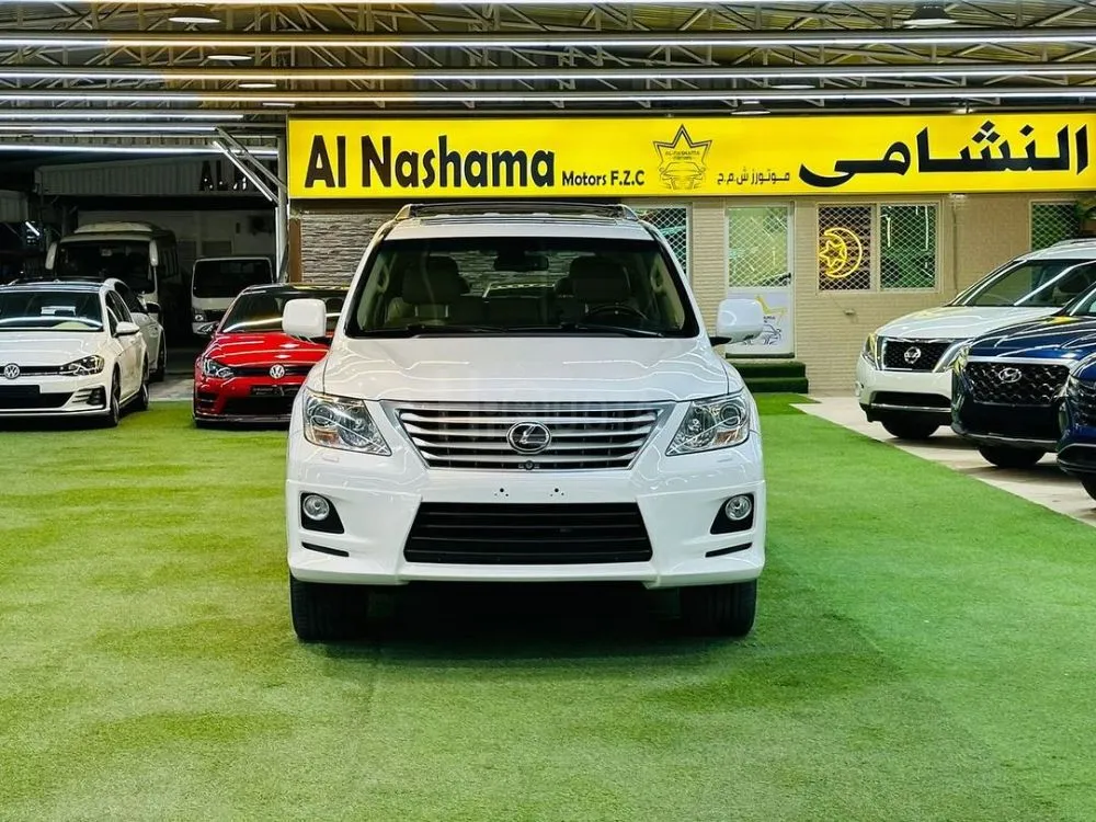 Lexus station wagon LX 570 2011, converted 2015, full option, Gulf, in excellent condition for sale on HiQuota
