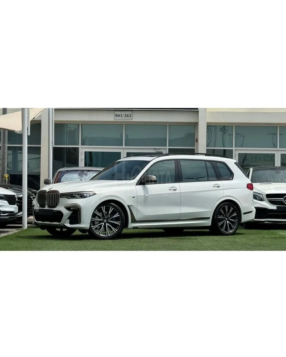 BMX X7 M package GCC 2020 V8 Service history (under warranty) Original paint Zero accident Full option for sale on HiQuota
