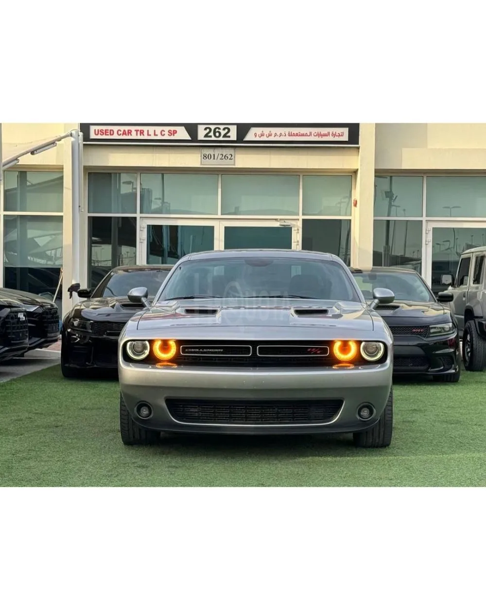 DODGE CHALLENGER RT 5.7 V8 GCC 2018 Service history ( under warranty) Original paint zero accidents for sale on HiQuota