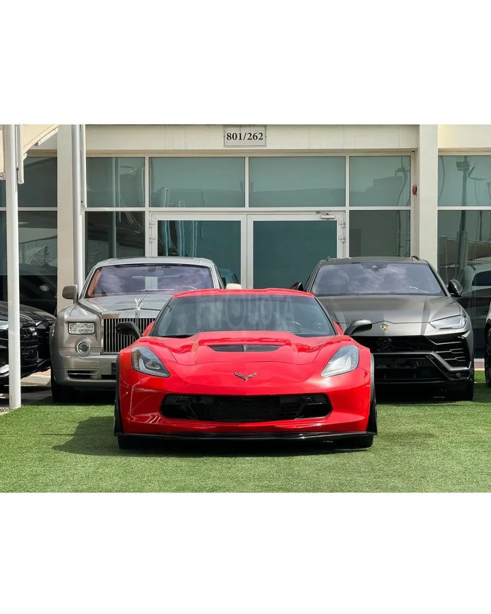 CHEVROLET CORVETTE C7 ZO6 2018 Canada import FULL option Heads up Display HUD for sale on HiQuota