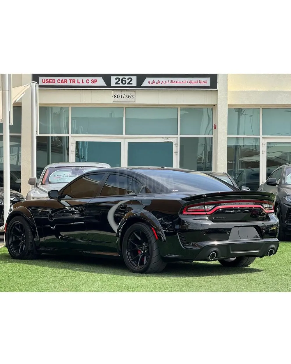 DODGE CHARGER HELLCAT REDEYE SRT 2022 WIDEBODY ORIGINAL GCC FULL OPTION ( 797HP ) Service history Under warranty Original paint for sale on HiQuota