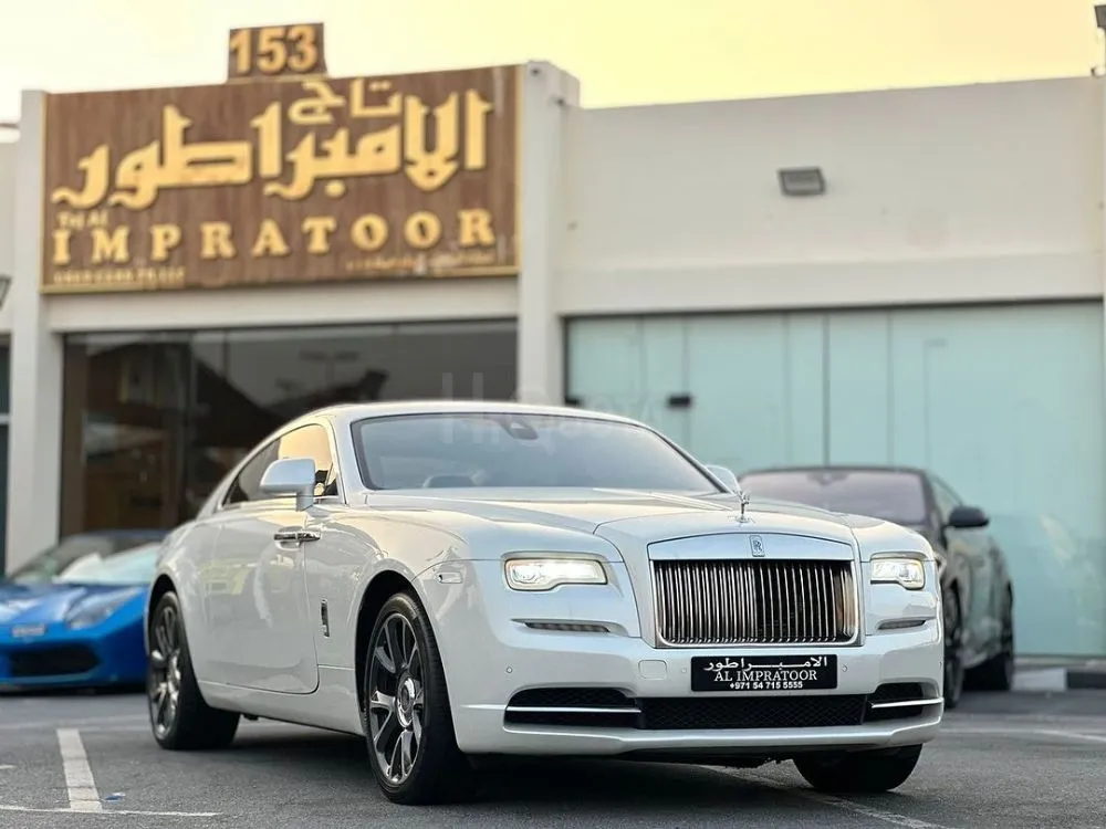 ROLLS ROYCE WRAITH 2017 GCC FREE ACCIDENT ORGINAL PAINT V12 Special Order VVIP for sale on HiQuota