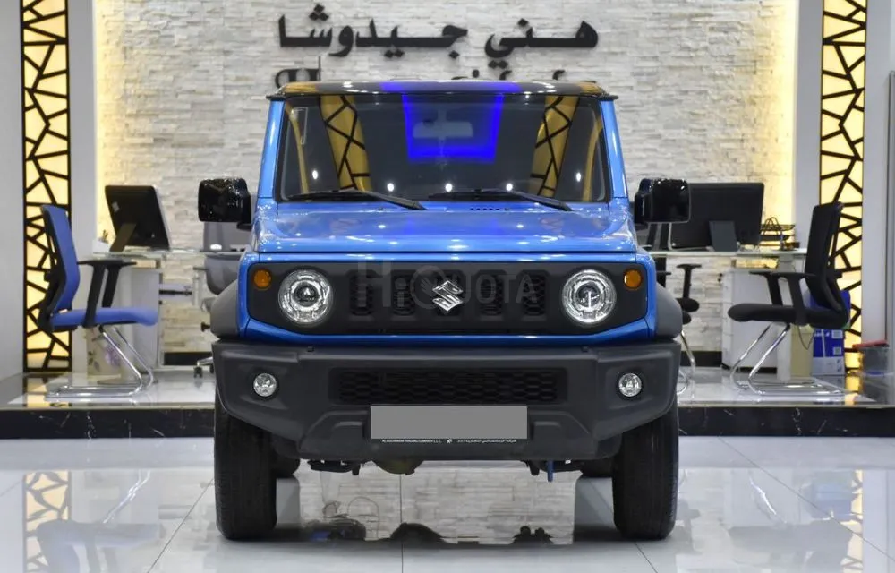 Suzuki Jimny EXCELLENT DEAL for our Suzuki Jimny ( 2023 Model ) in Blue Color GCC Specs for sale on HiQuota