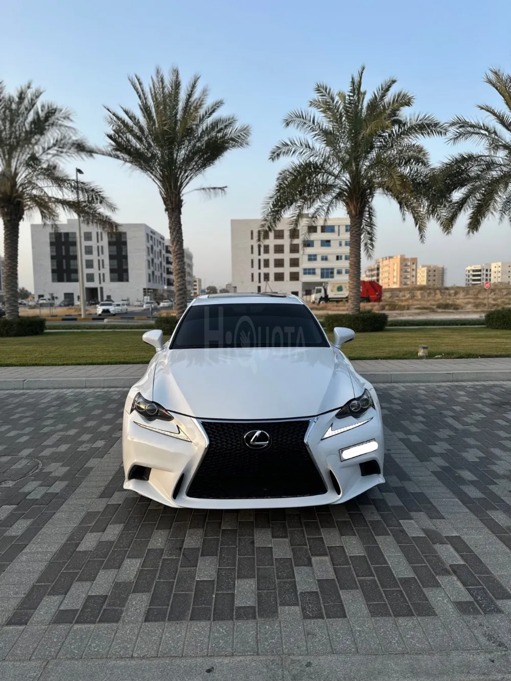 لكزس ISF 300 وارد امريكا موديل 2016  اللون ابيض من داخل احمر for sale on HiQuota