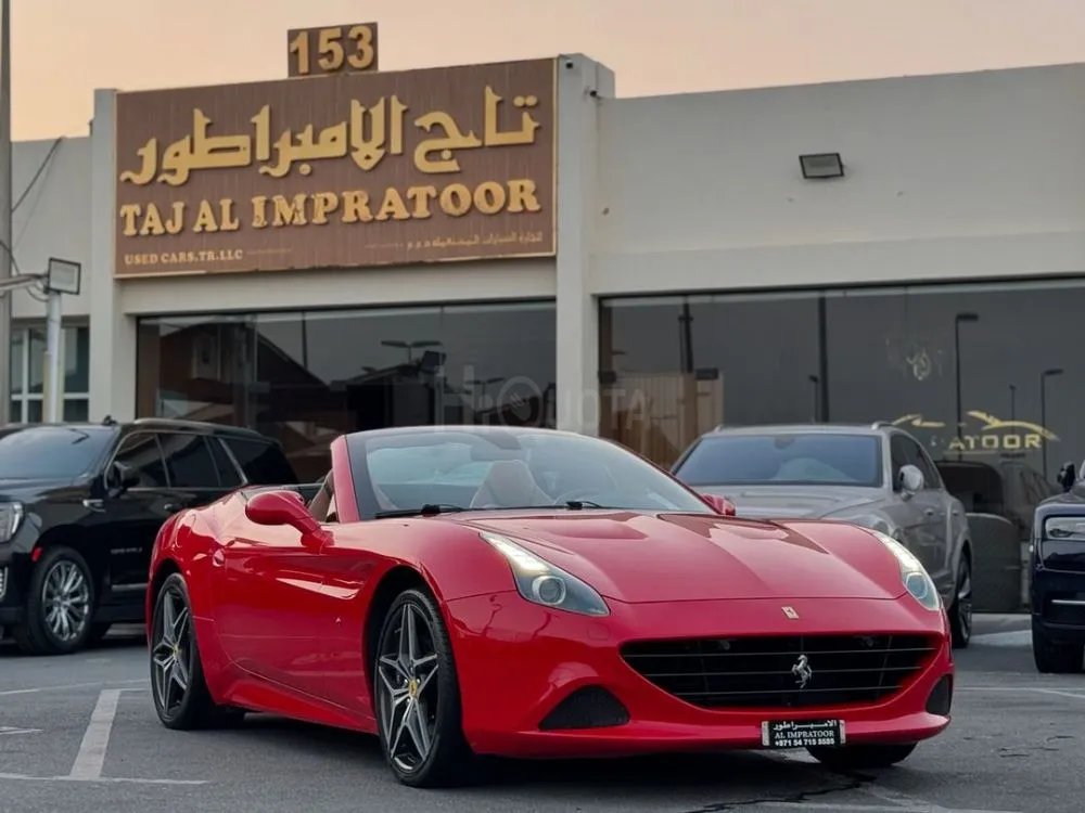 FERRARI CALIFORNIA-T SPIDER 2016 GCC V8 FULL SERVICE NO HAVE ANY ISSUES for sale on HiQuota