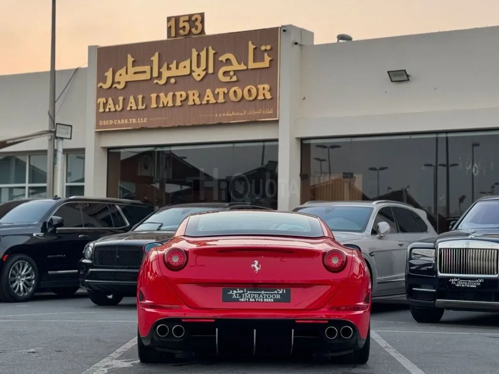 FERRARI CALIFORNIA-T SPIDER 2016 GCC V8 FULL SERVICE NO HAVE ANY ISSUES for sale on HiQuota