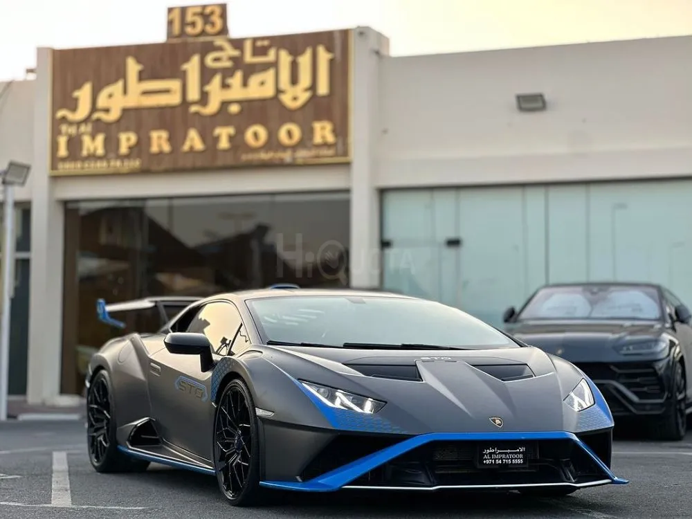 LAMBORGHINI HURACAN STO 2022 GCC for sale on HiQuota