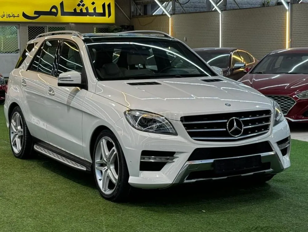Mercedes ML500 2013 model, Gulf specifications, agency paint, excellent condition for sale on HiQuota