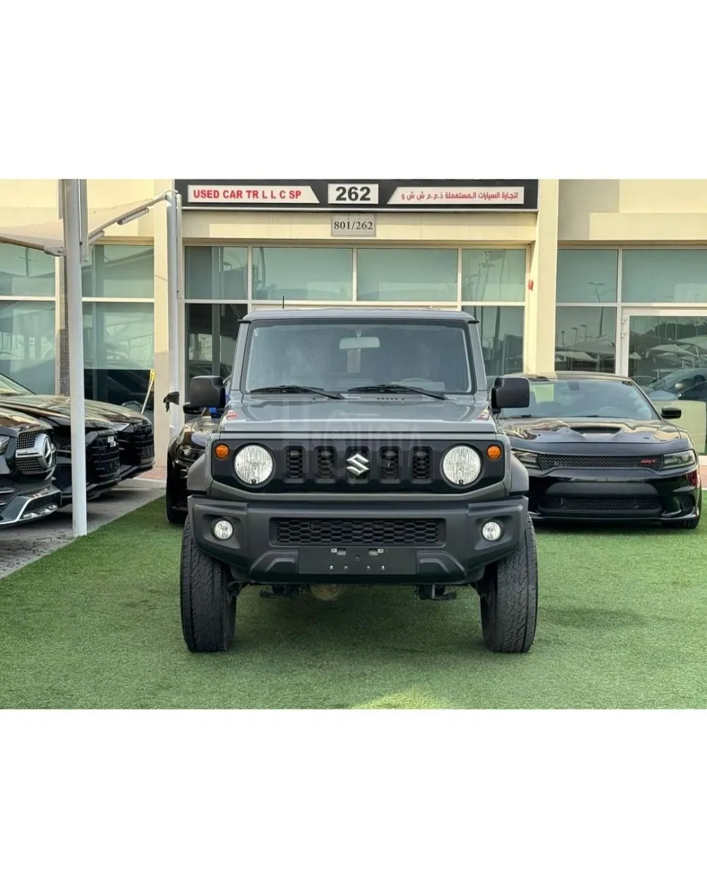 SUZUKI JIMNY GCC 2022 Service history (under warranty) FULL OPTION (manual gear ) Original paint zero accidents for sale on HiQuota
