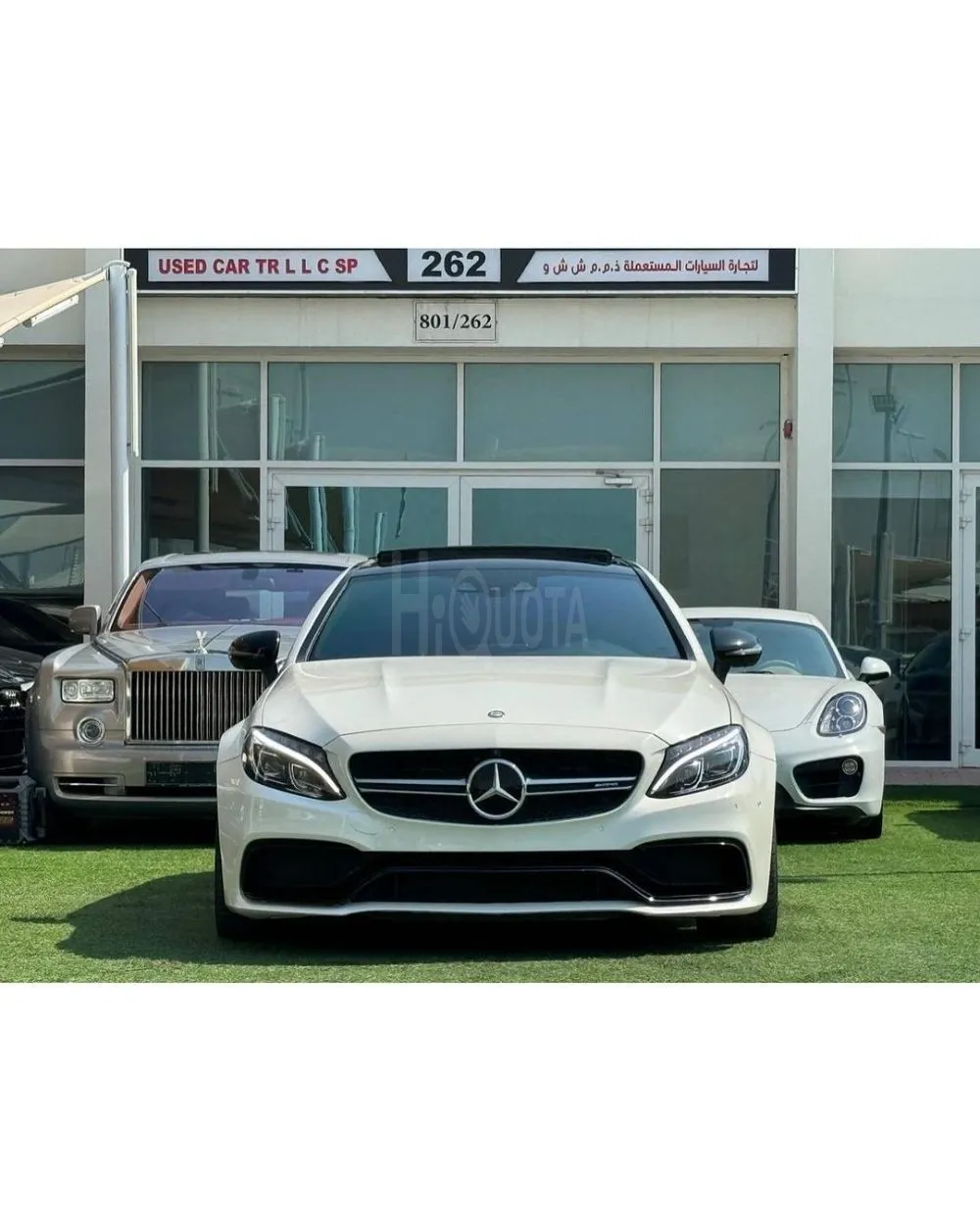 MERCEDES BENZ AMG C63s GCC 2017 FULL OPTION FULL CARBON FIBER for sale on HiQuota