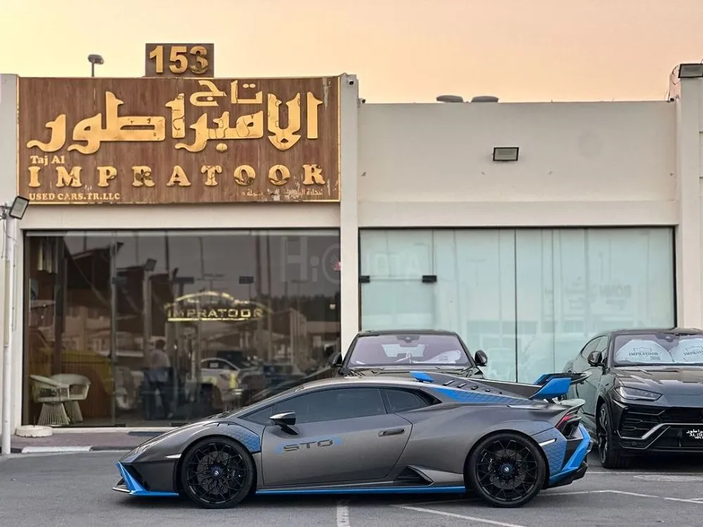 LAMBORGHINI HURACAN STO 2022 GCC for sale on HiQuota