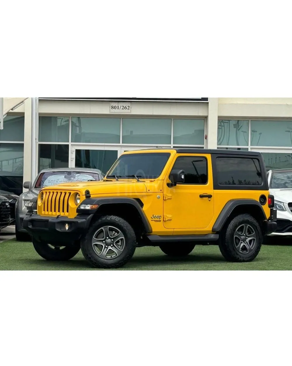 JEEP WRANGLER SPORT GCC 2019 Jeepres edition Full option for sale on HiQuota