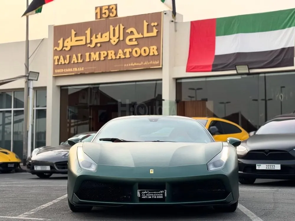 FERRARI 488 GTB 2016 GCC V8 FULL SERVICE NO HAVE ANY ISSUES for sale on HiQuota