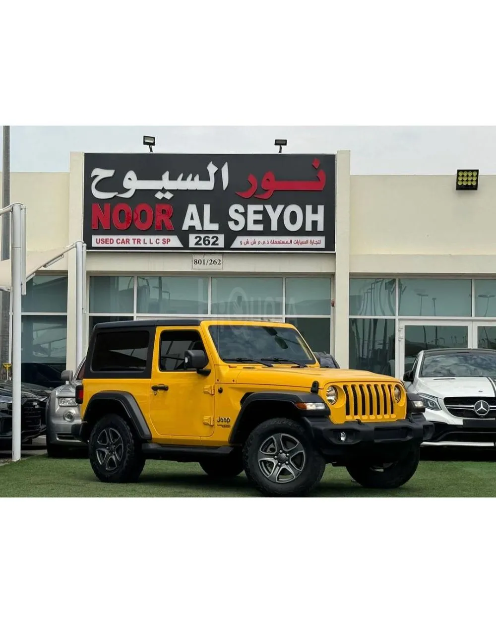 JEEP WRANGLER SPORT GCC 2019 Jeepres edition Full option for sale on HiQuota