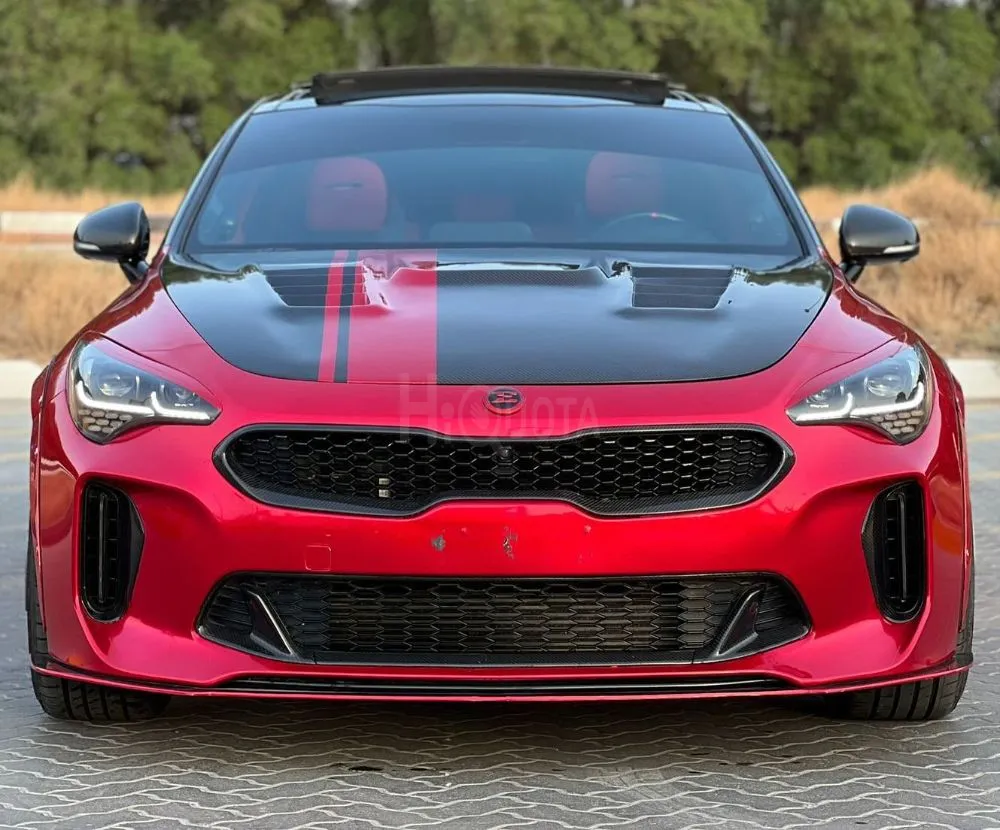 KIA STINGER GT 3.3L TT V6 - 2018 , GCC SPECS for sale on HiQuota