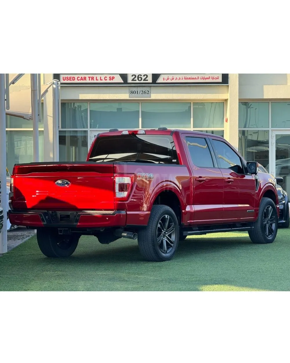 FORD F150 GCC 2021 AL TAYER Service history (under warranty) Original paint Zero accidents for sale on HiQuota