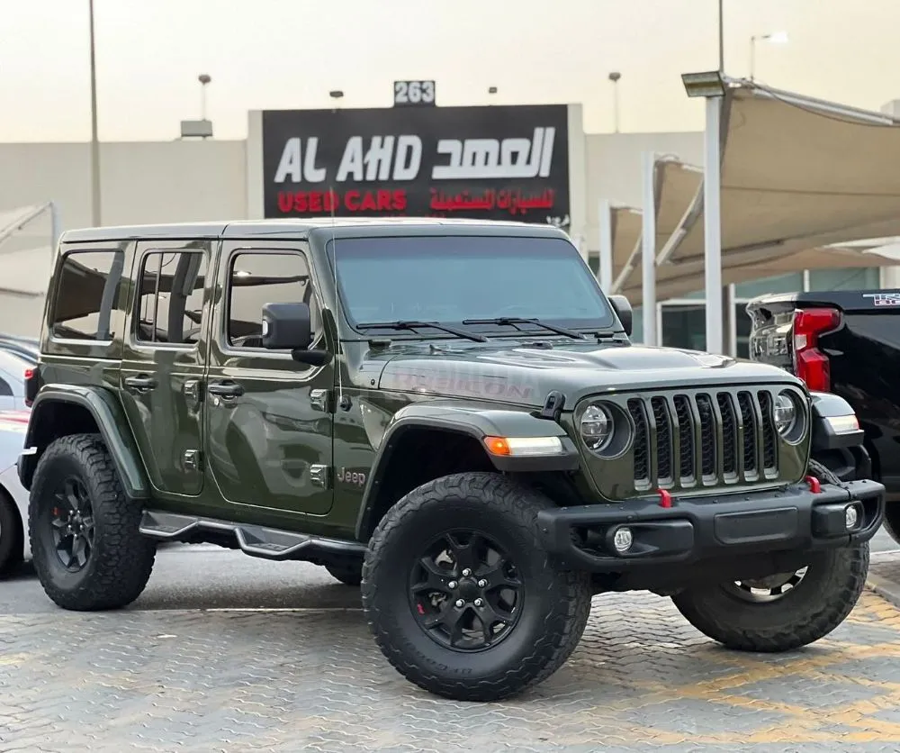 JEEP WRANGLER RUBICON UNLIMITED 3.6L V6  2022 - GCC SPECS for sale on HiQuota