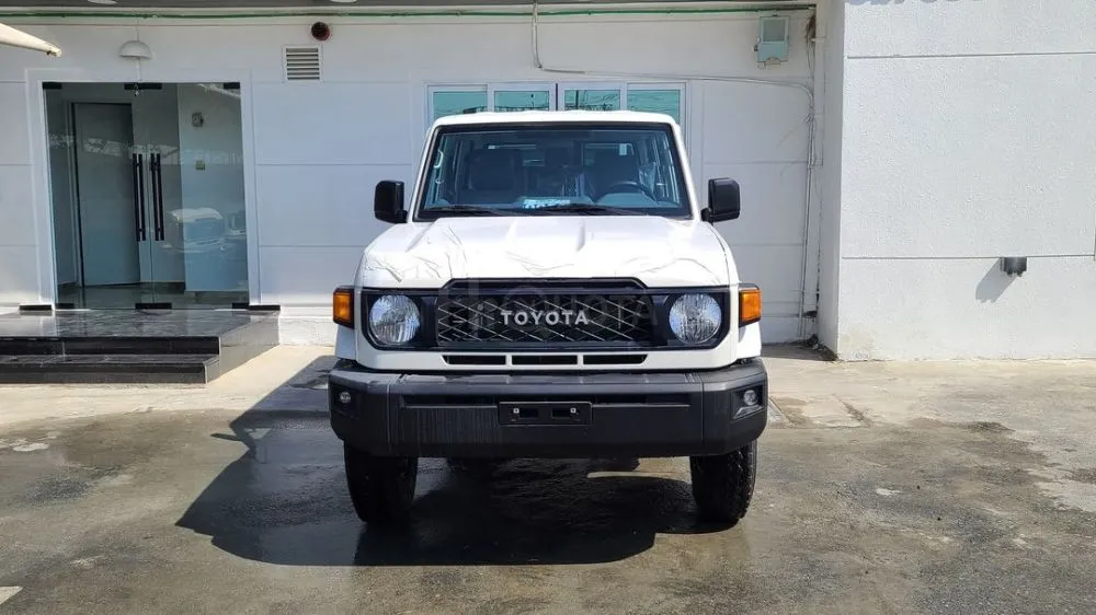 Toyota Land Cruiser LC 78 Hardtop 4.2l Diesel V6 2023 MODEL YEAR WHITE COLOR for sale on HiQuota