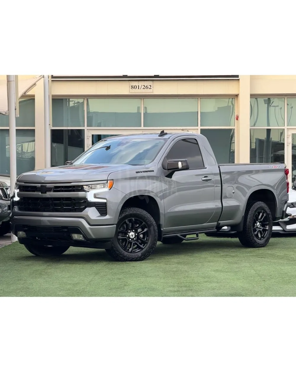 CHEVROLET SILVERADO RST GCC 2023 Full service history (under warranty) Zero accidents Full option for sale on HiQuota