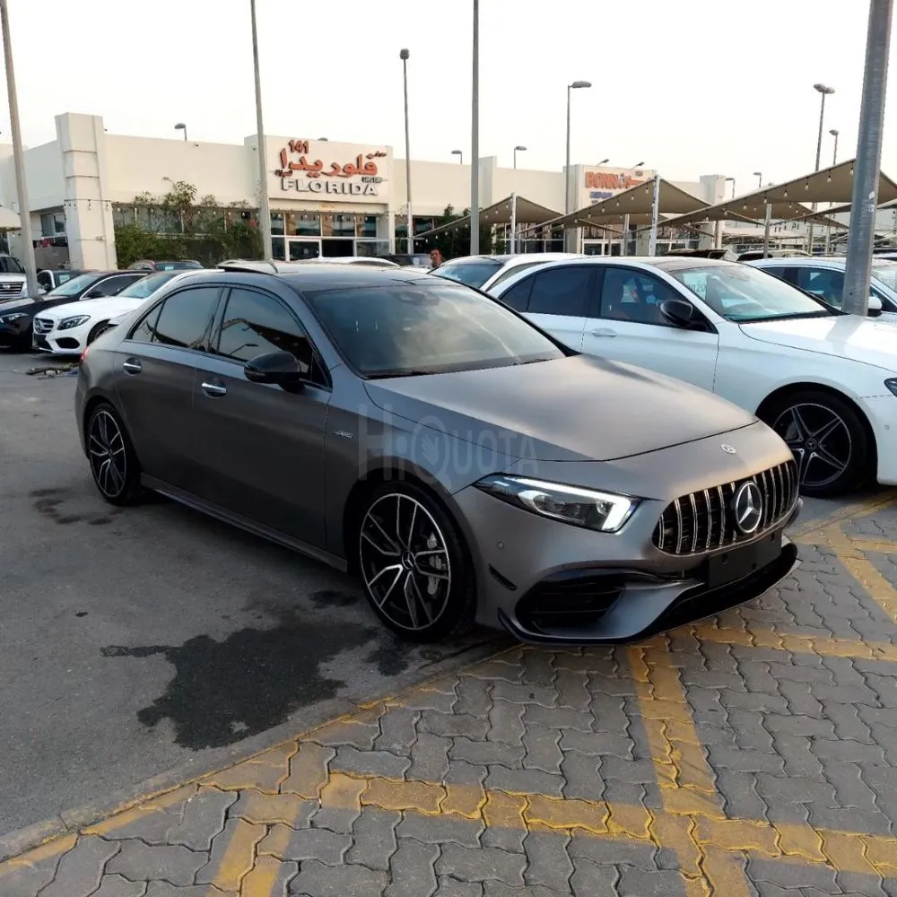 مرسيدس A35 AMG GRAY MAT COLAR for sale on HiQuota