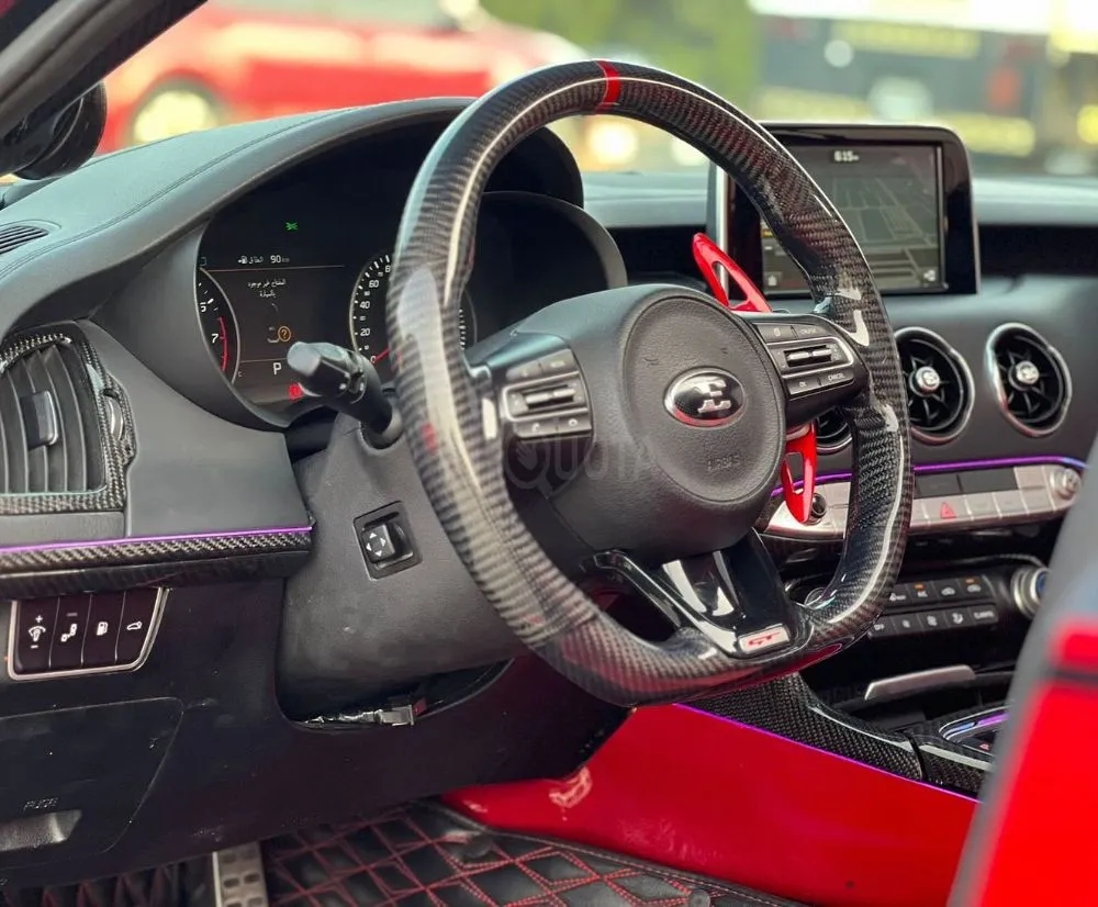 KIA STINGER GT 3.3L TT V6 - 2018 , GCC SPECS for sale on HiQuota