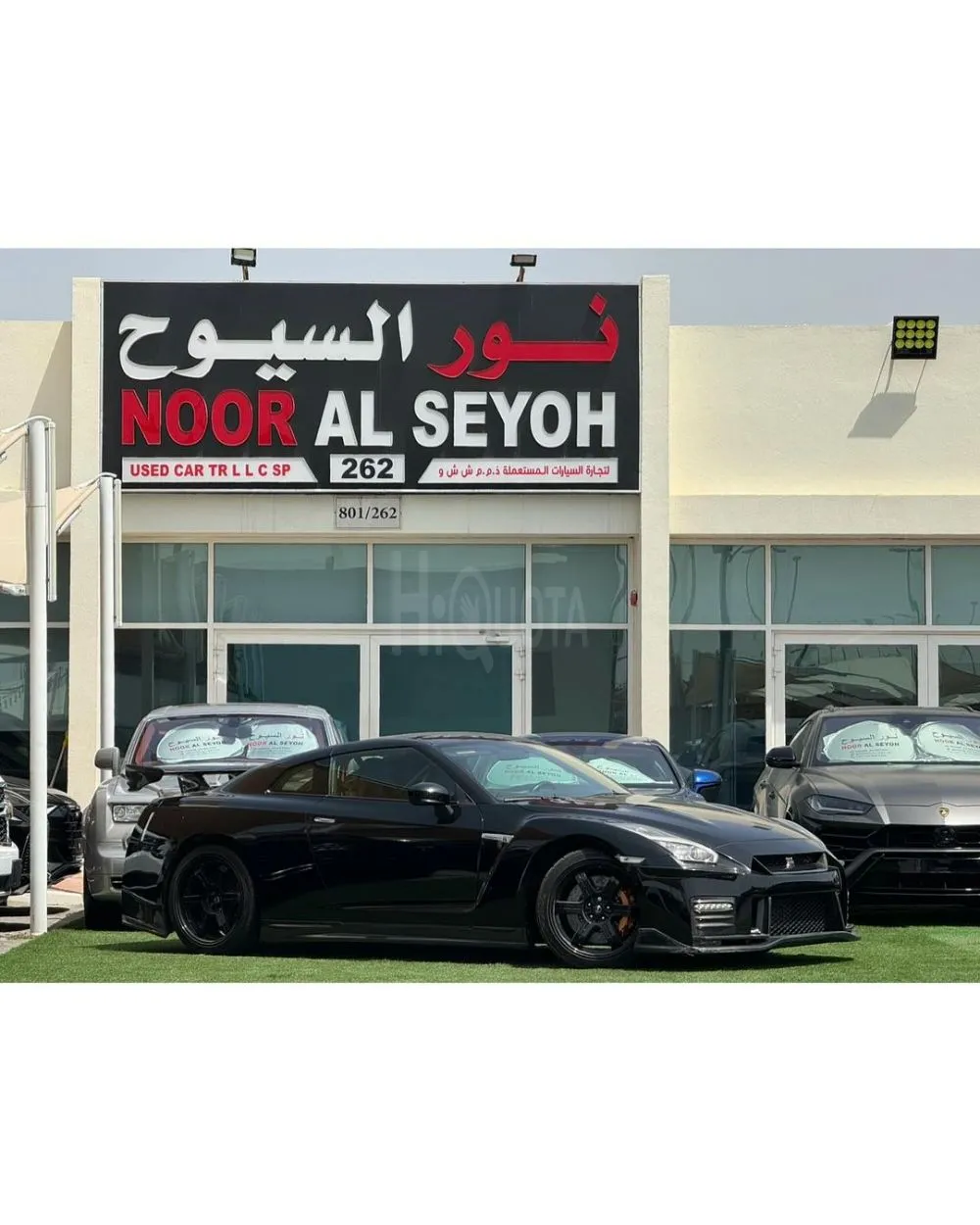 NISSAN GTR BLACK EDITION GCC 2016 BODYKIT NISMO ALFA 7+ FULL OPTION FULL CARBON FIBER for sale on HiQuota