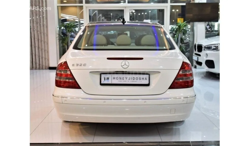 Mercedes-Benz E 320 EXCELLENT DEAL for our Mercedes Benz E320 ELEGANCE ( LIMOUSINE ) 2003 Model!! in White Color! GCC Sp for sale on HiQuota
