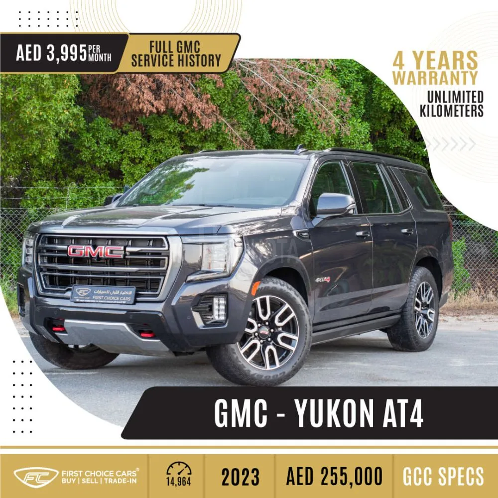 GMC - YUKON AT4 - 2023 جي إم سي - يوكون أي تي for sale on HiQuota