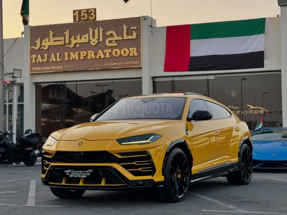 LAMBARGHINI URUS 2020 GCC FIRST OWNER FREE ACCIDENT + ORIGINAL PAINT for sale on HiQuota