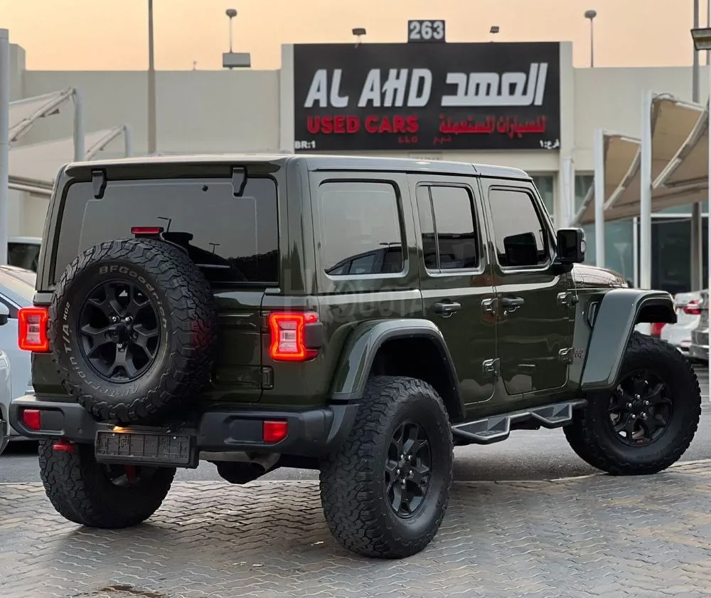 JEEP WRANGLER RUBICON UNLIMITED 3.6L V6  2022 - GCC SPECS for sale on HiQuota