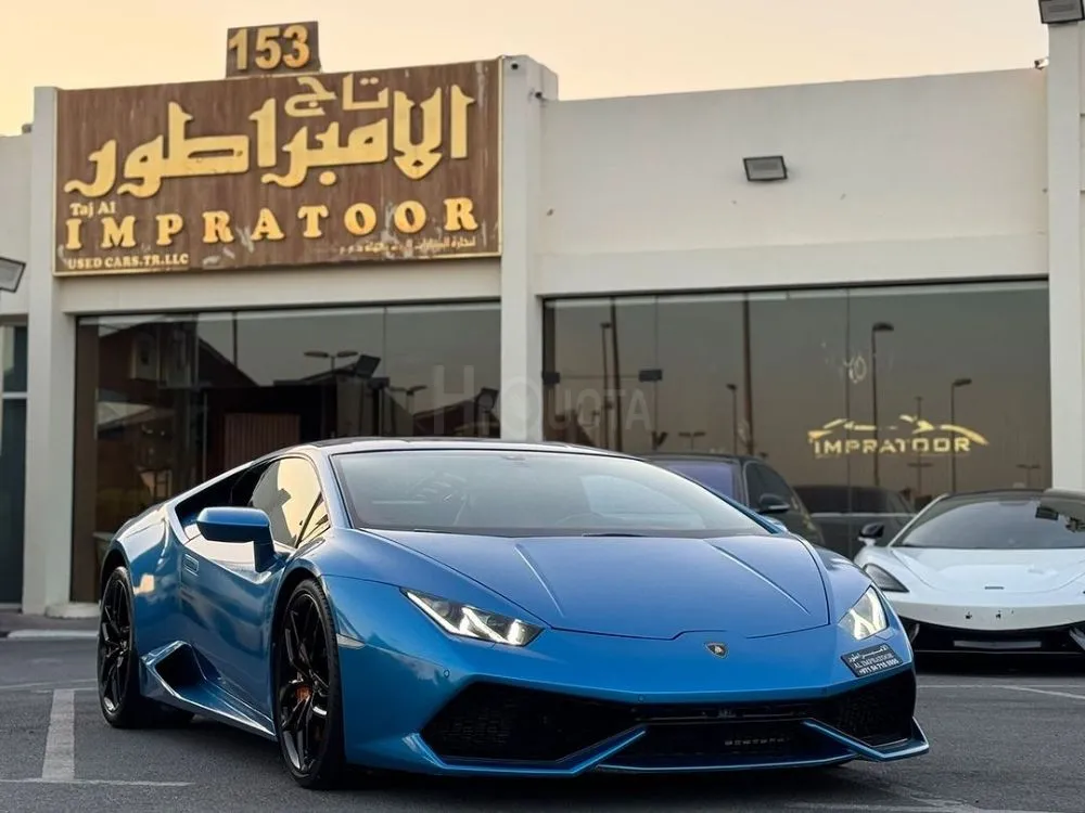 LAMBORGHINI HURACAN V10 . 2016 GCC for sale on HiQuota