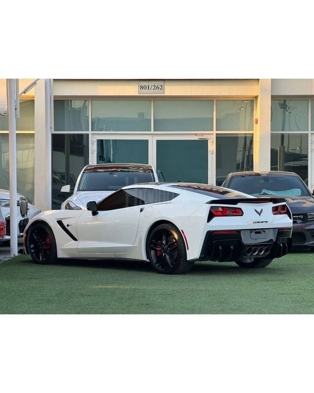 CHEVROLET CORVETTE C7 Z51 GCC 2016 FULL OPTION FULL CARBON FIBER SERVICE HISTORY for sale on HiQuota