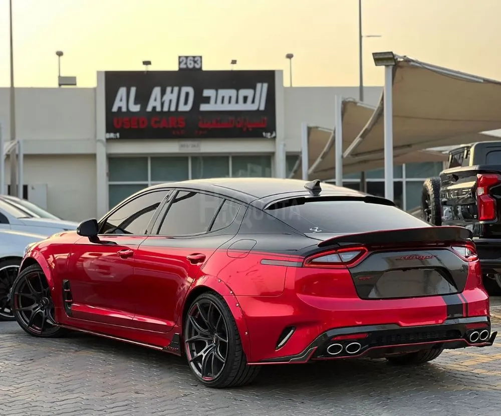 KIA STINGER GT 3.3L TT V6 - 2018 , GCC SPECS for sale on HiQuota