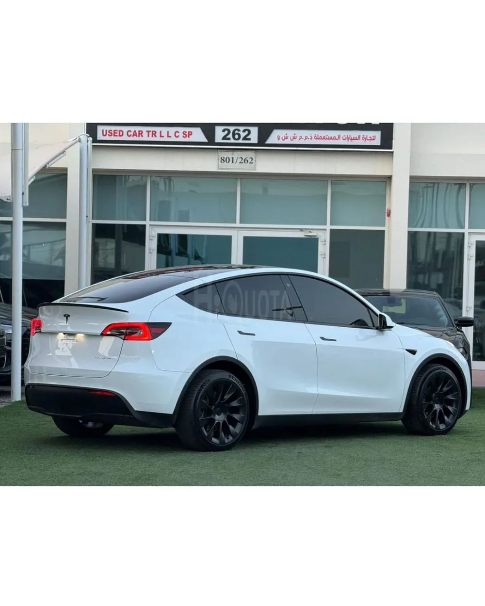 TESLA MODEL Y GCC 2022 Long range autopilot Service history (under warranty) Original paint for sale on HiQuota