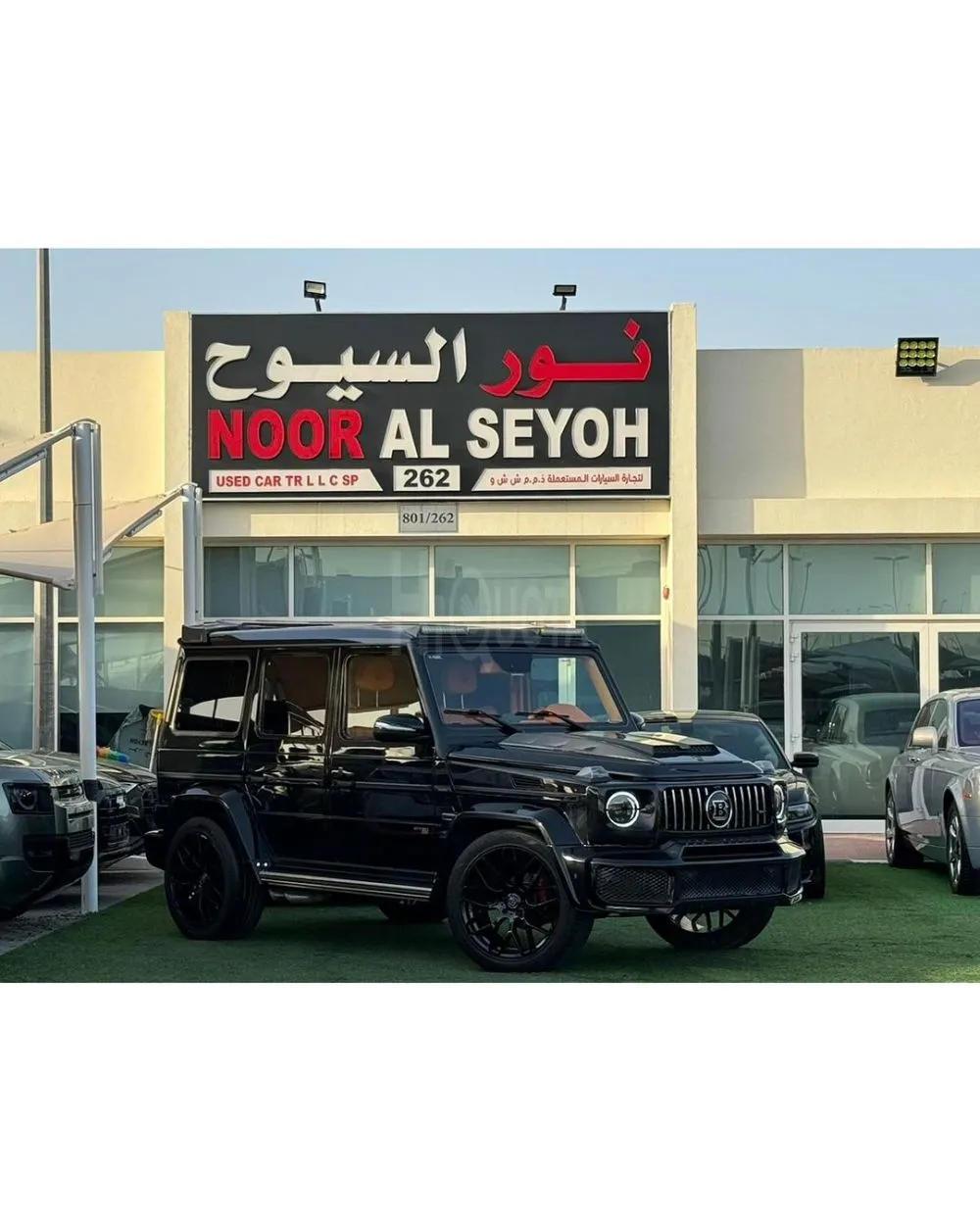 MERCEDES BENZ AMG G500 GCC 2016 Bodykit BRABUS 2020 FULL CARBON FIBER for sale on HiQuota