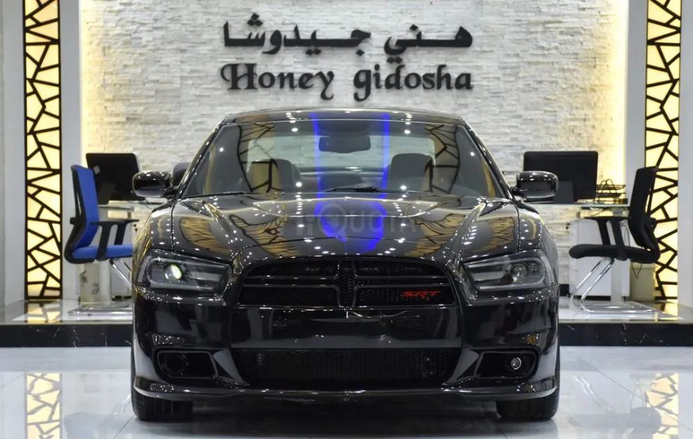 EXCELLENT DEAL for our Dodge Charger SRT8 ( 2013 Model ) in Black Color GCC Specs for sale on HiQuota